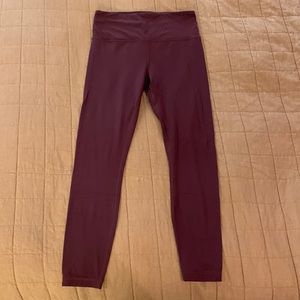 Athleta Elation 7/8 tight, small
